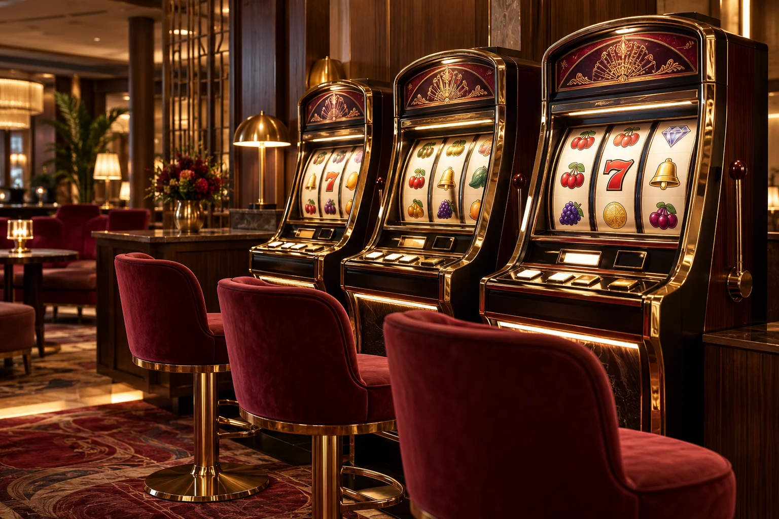 Slots game equipment
